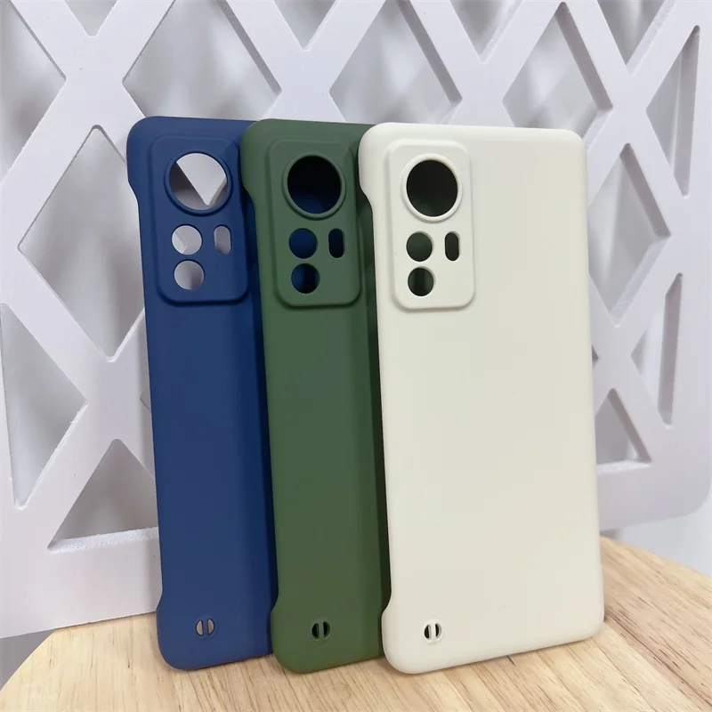 Candy Color Frameless Matte Case For Xiaomi 12 Mi 11 11T 10 10T Pro Ultra 12X Lite 5G NE Mix 4 Slim Hard Shockproof Bump_voghion.com