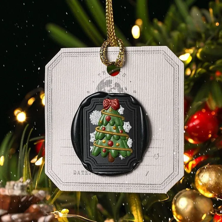 Winter christmas sealing stamps head wax seal clear stamps for scrapbooking for card making craft supplies invitation envelop