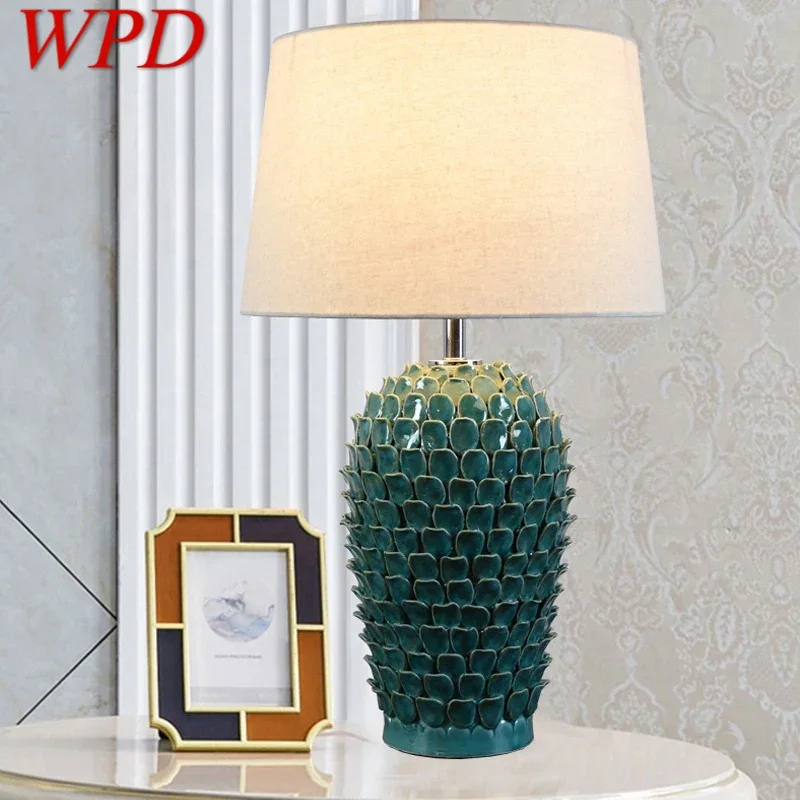 

WPD Contemporary CeramicTable Lamp Luxury Creativity Living Room Bedroom Study Hotel Engineering Desk Light