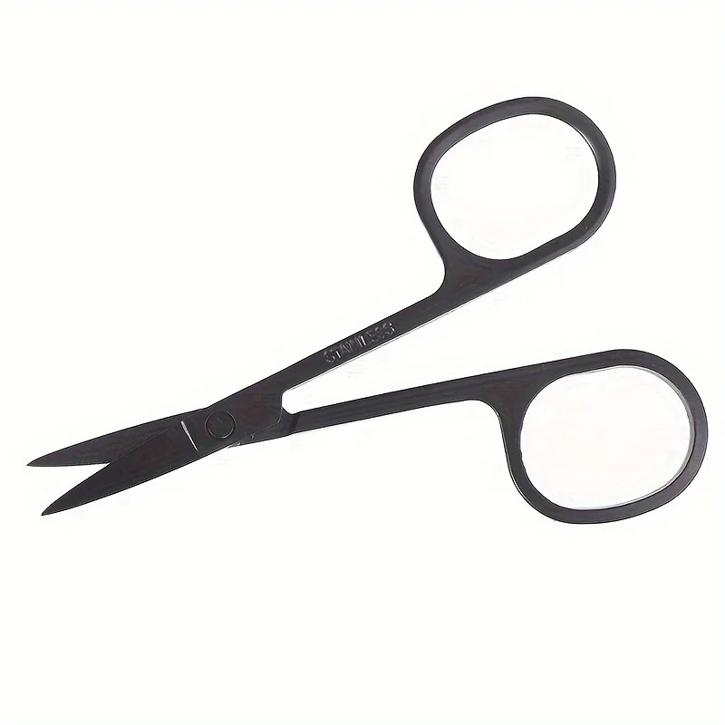 1/2/3Pcs Stainless Steel Beauty Scissors, Eyebrow Nose Eyelash Cuticle Trimmer, Sharp Grooming Tool for Personal Care Epilation 6