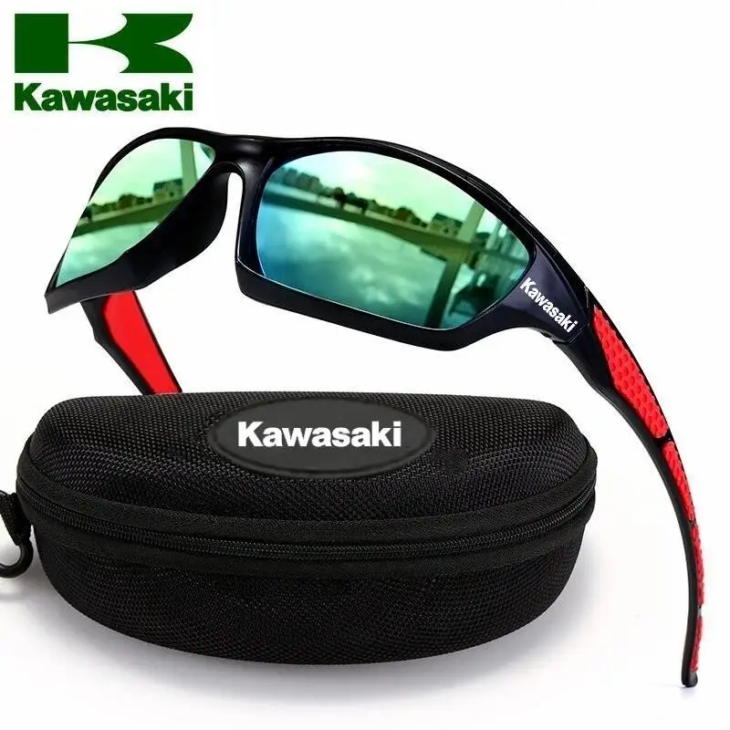 

Новинка, спортивные солнцезащитные очки Kawasaki для мужчин и женщин, роскошные брендовые дизайнерские солнцезащитные очки, мужские Модные Винтажные Оттенки UV400, солнцезащитные очки