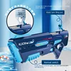 Summer Pool Toy Automatic Absorbing Water Gun Integrated Manual and Automatic Watergun Electric Water Gun with Lighting Toy Gun 3
