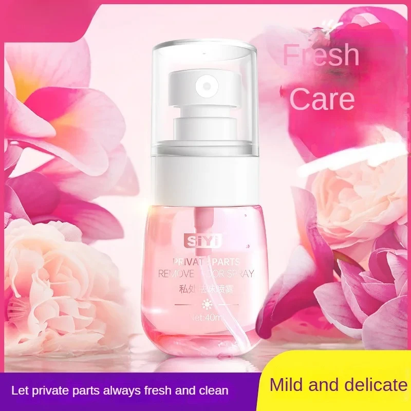 40ml Women Private Parts Perfume Anti-itch Female Private Area Spray Reduce Odor Care Intimate Part Wash Vaginal Deodorants Care