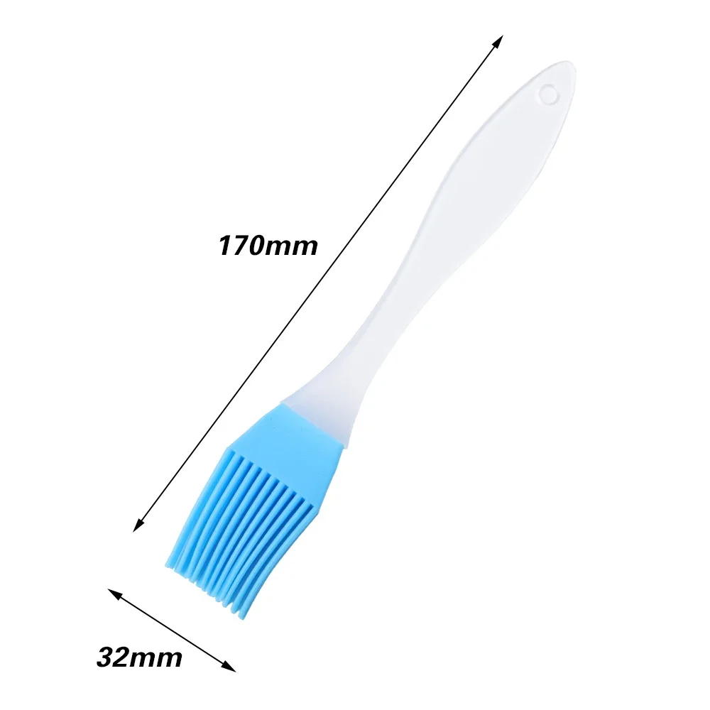 5/1PCS Silicone Oil Brush Basting Brush DIY Cake Bread Butter Baking Brushes Kitchen Cooking Barbecue Accessories BBQ Tools