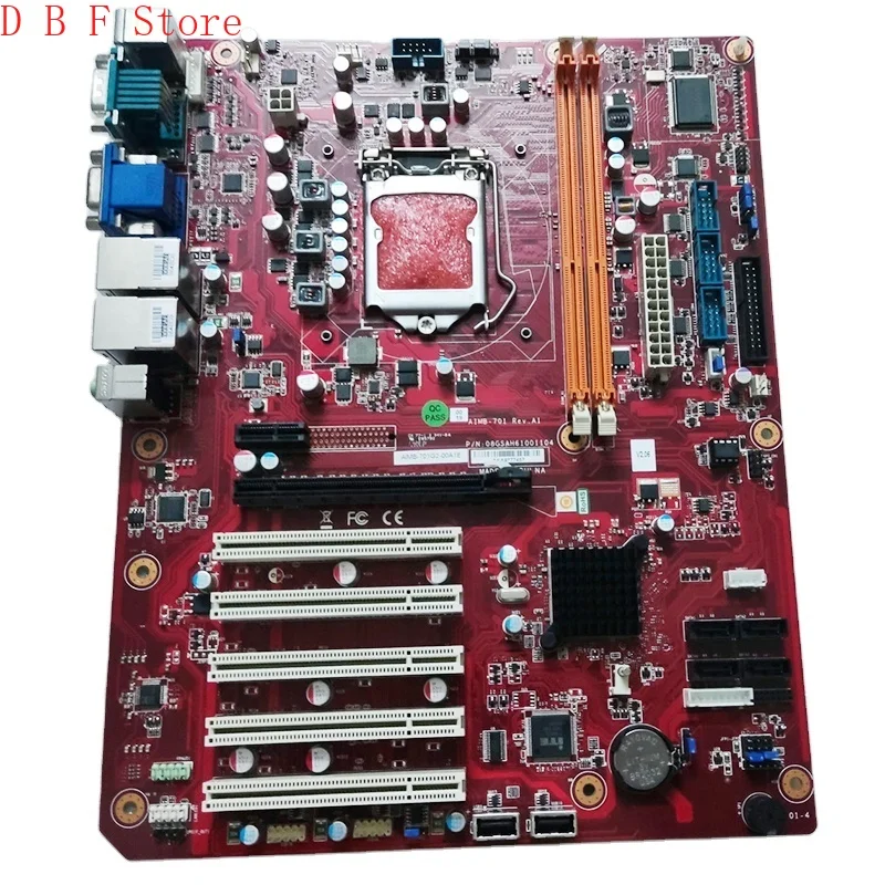 

AIMB-701 Rev.A1 AIMB-701G2-00A1E For ADVANTECH Industrial Computer Motherboard 1155-pin H61 High Quality Fully Tested Fast Ship