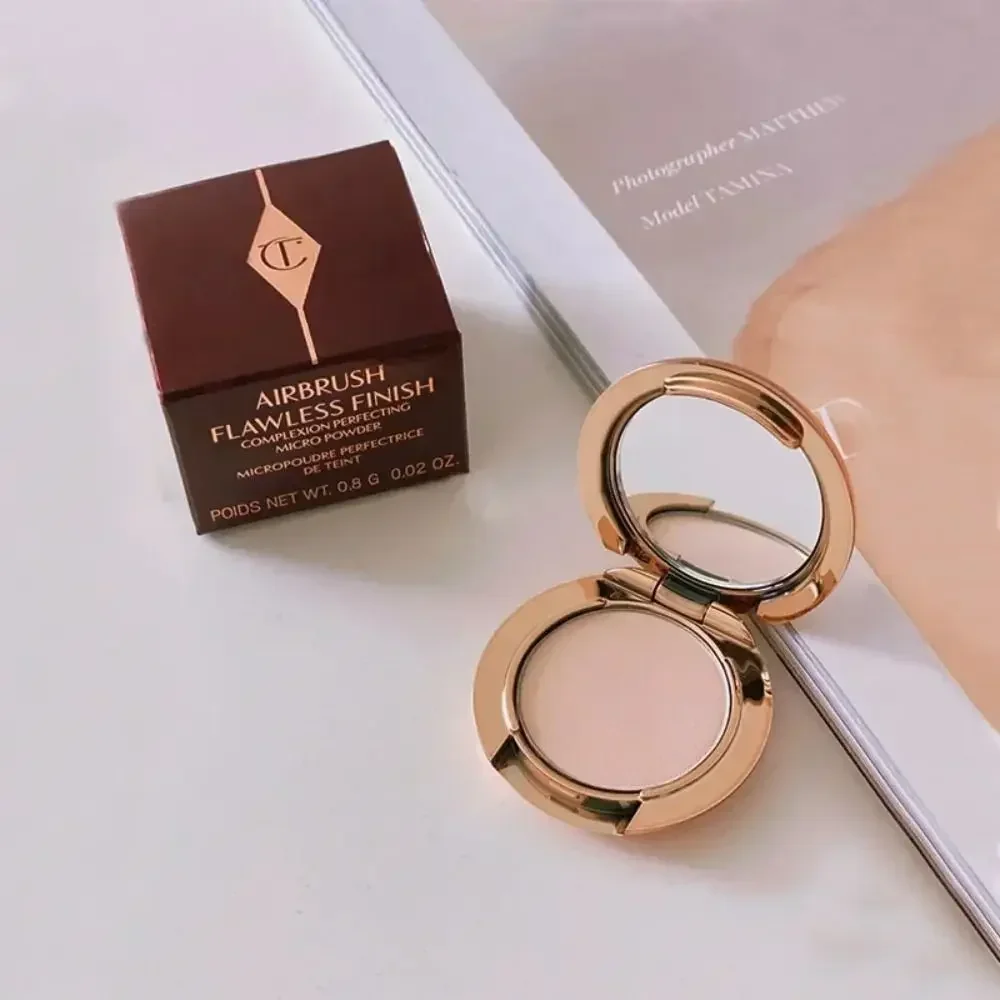 Long-lasting Mini Powder Setting Powder Oil Control Flawless Dry Natural Brighten Skin Puffs Waterproof Concealer