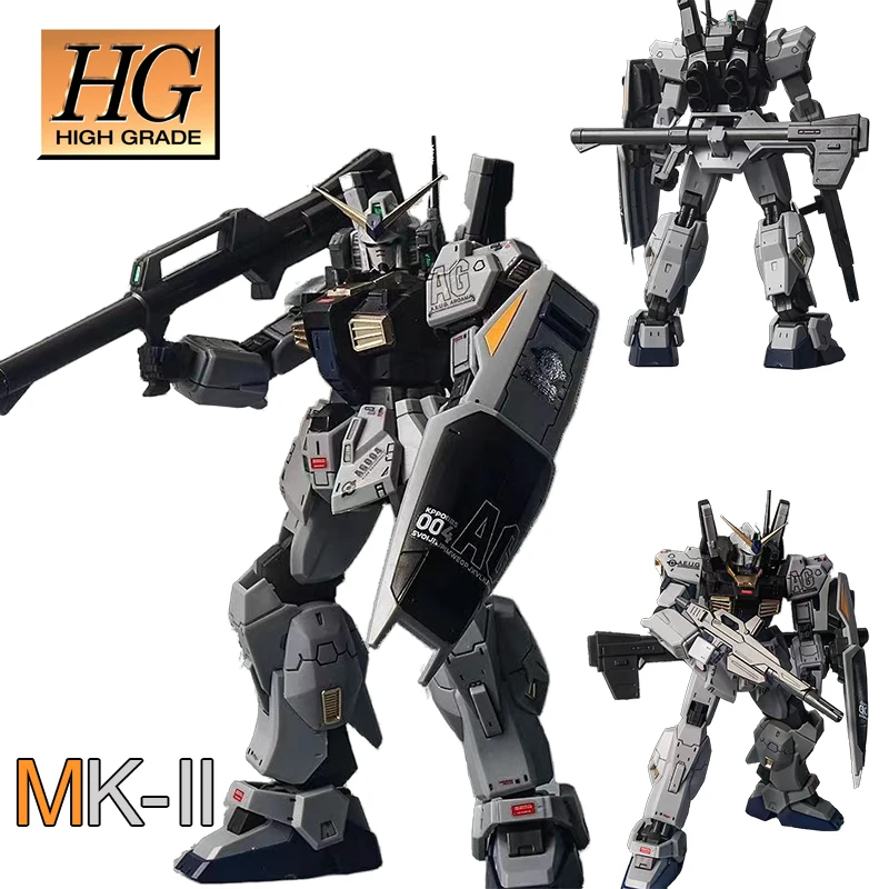 

Новая модель Gundam JMS MK-II HG1/144 Mark Rabbit 21st Century Real Type Ver, комплект для сборки, подвижный робот, экшн-игрушка, коллекция подарков