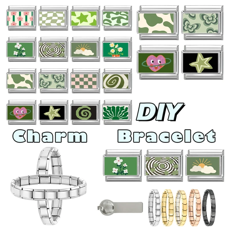 Italian Stainless Steel Charms