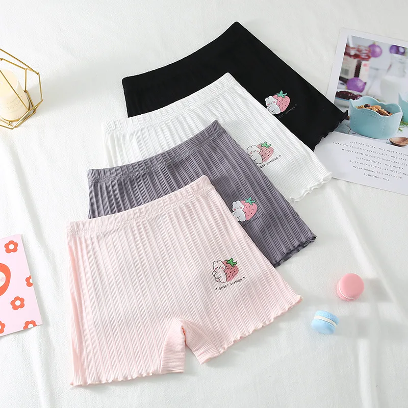 Summer Baby Girls Safety Short Pants Young Children's Anti-lighting Underwear Kids Beach Shorts Korean Style Boxer Clothing