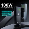 PD100W 30000mAh Large Capacity Power Bank Two-way Fast Charging Portable Powerbank Laptop External Spare Battery for Macbook 3