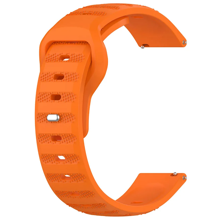 Versatile 22mm Silicone Smartwatch Replacement Strap