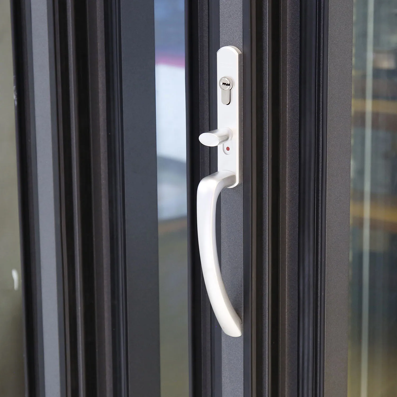 Accordion Door for Kitchen Exterior Patio Bifold Doors Thermal Break Aluminum Folding Doors for Veranda Custom