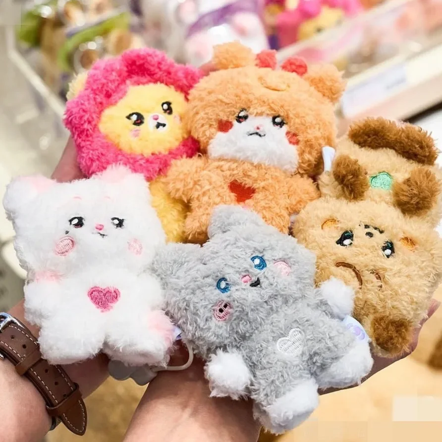 Kpop Gidle I SWAY KLAXON Stuffed Animals Plushies Keychain Dolls Toy MIYEON MINNIE SOYEON YUQI SHUHUA For Fans Gifts 2