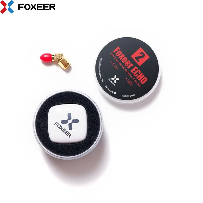 

Foxeer Echo 2 патч-антенна 9 дБи 5,8 ГГц RHCP LHCP SMA Mini FPV-антенна для FPV-дрона