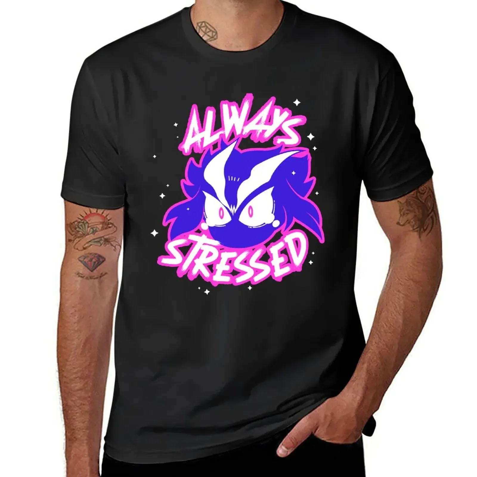 

Always Stressed T-Shirt shirts graphic tees new edition boys whites mens graphic t-shirts anime