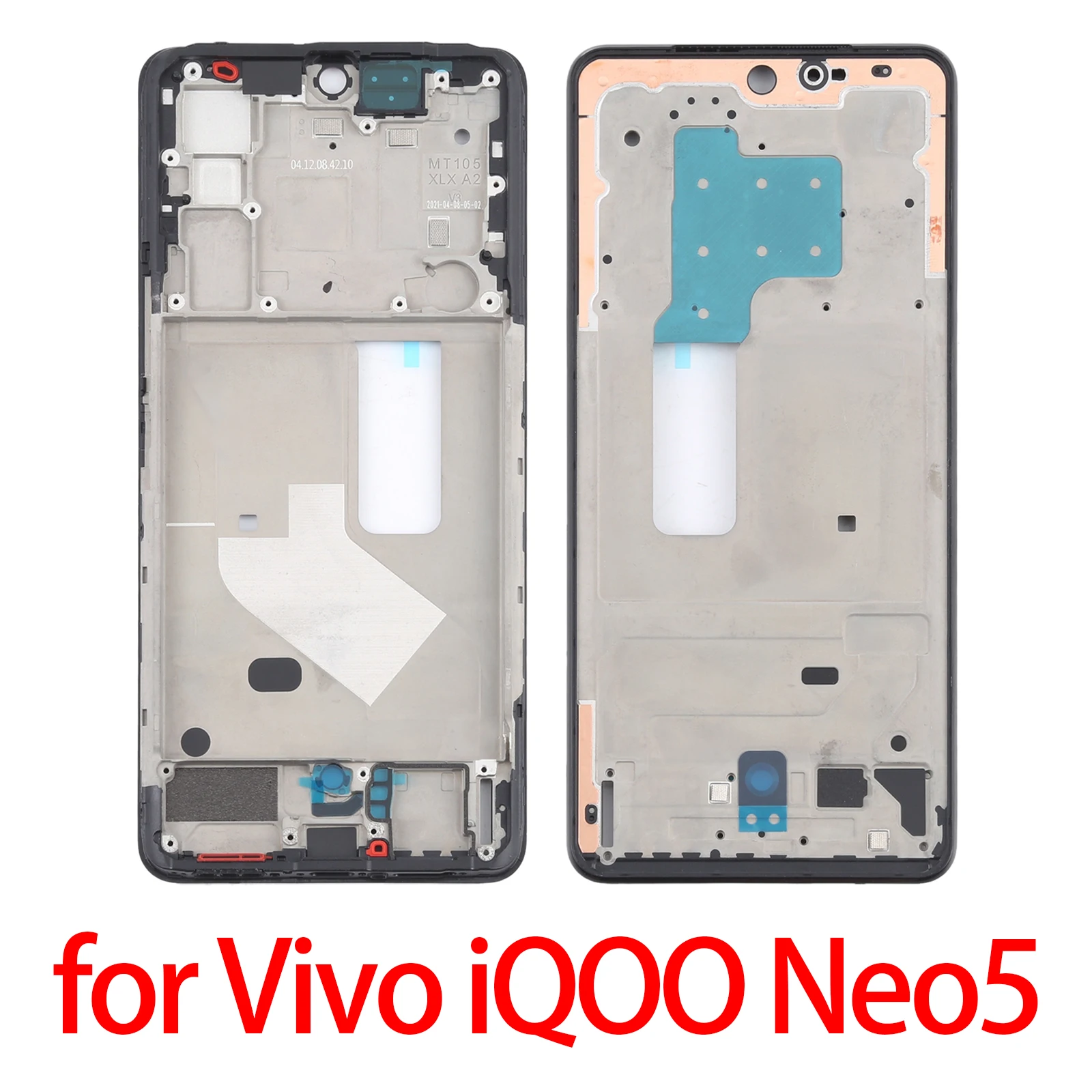 

Передний корпус для Vivo iQOO Neo5 LCD Рамка панель для Vivo iQOO Neo5
