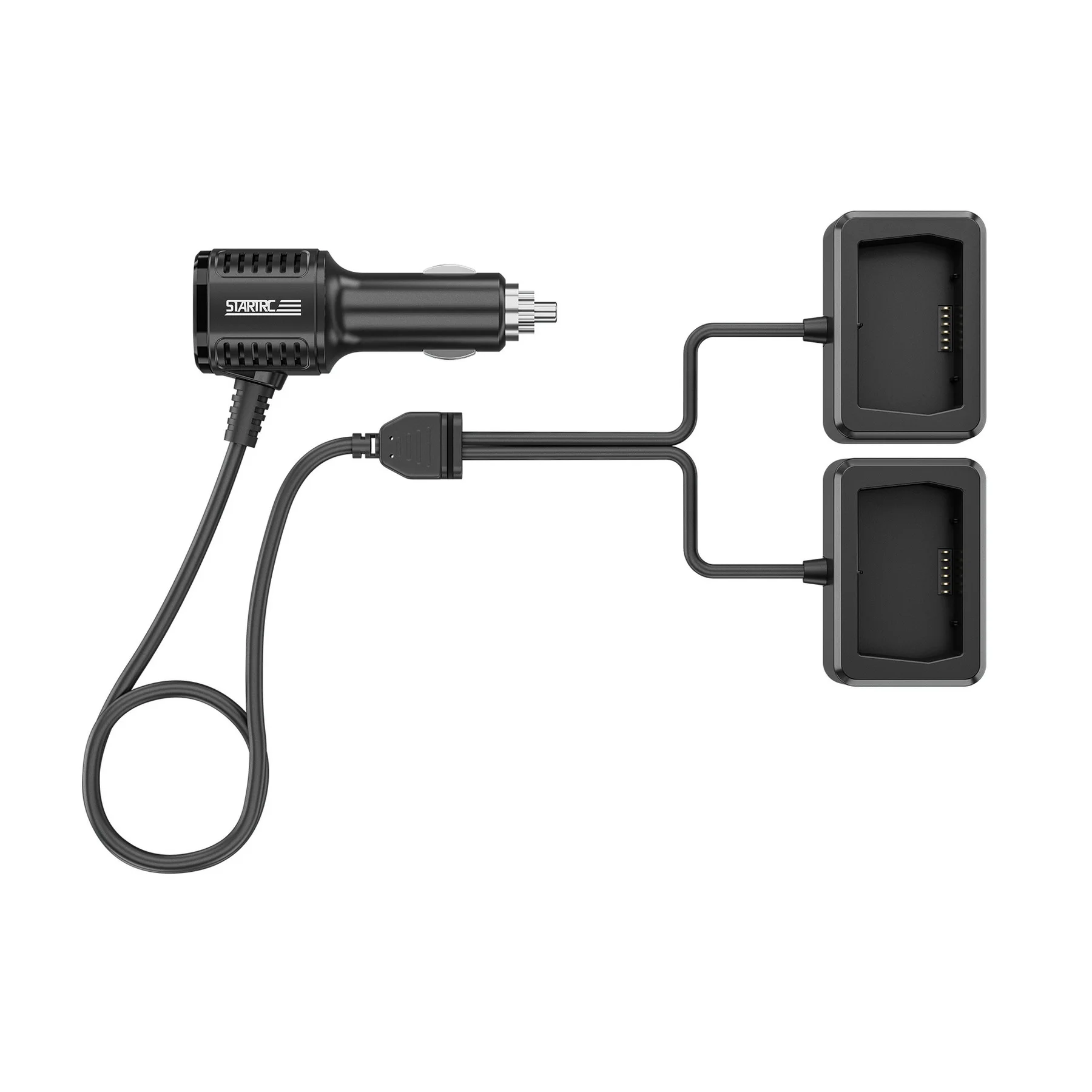 

For DJI Mini 3/3 PRO Drone Battery 2 in 1 Car Charger USB Charge Remote Controller Hub USB Port Fast Mobile Charging Accessories