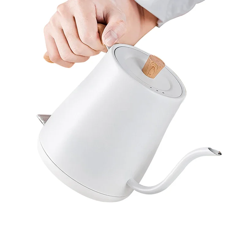 0.8L Gooseneck Electric Kettle 1000W Coffee Pot  Electric Water Heater Teapot Portable Kettle Jug Slender Mouth Pot 110V 5