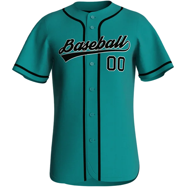 Branded Jerseys & Uniforms Custom Button Down Baseball Jersey (Full Dye Sublimation) 50058