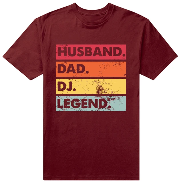 Koca Baba DJ Efsane Komik Disk Müzik Çalar Tişörtler Yaz Grafik Pamuk Sokak Giyim Kısa Kollu Doğum Günü Hediyeleri_voghion.com