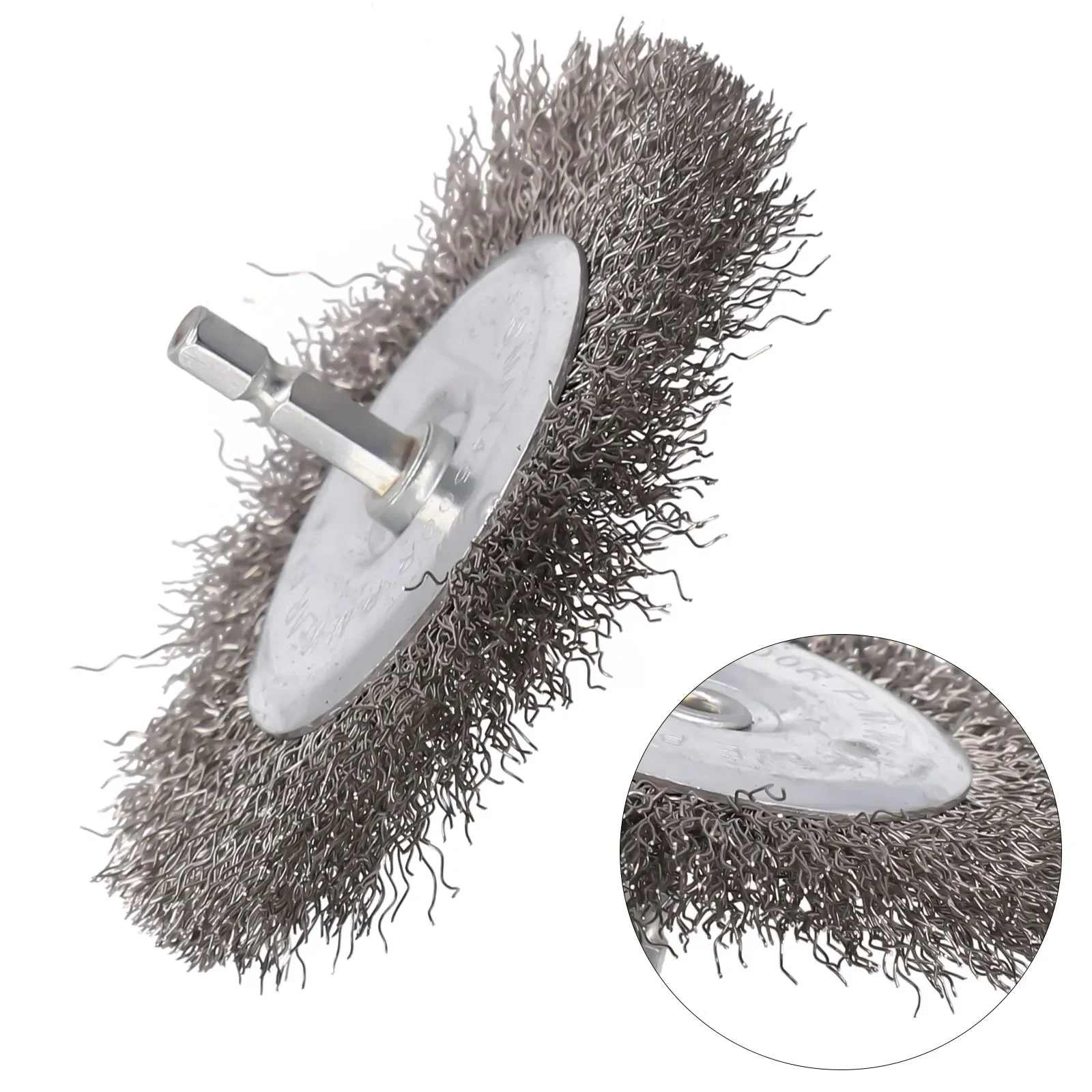 

1PCS 4inch /100mm Wire Wheel Brush For Drill Wire Brushes For Cleaning Rust Metalworking & Manufacturing