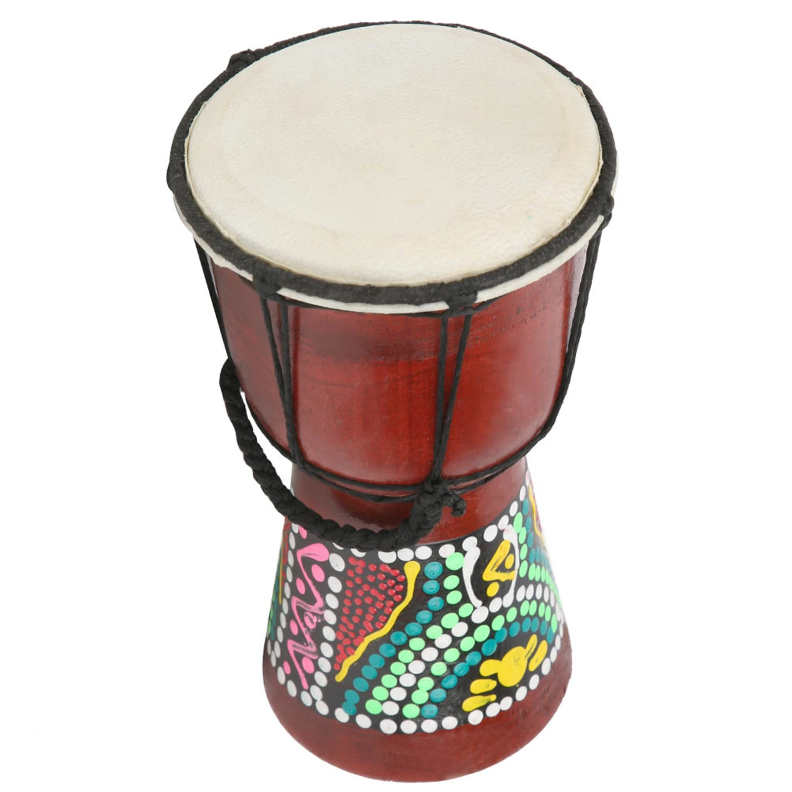 African Hand Drum Djembe Children Adult Practice Toy Hand‑Made