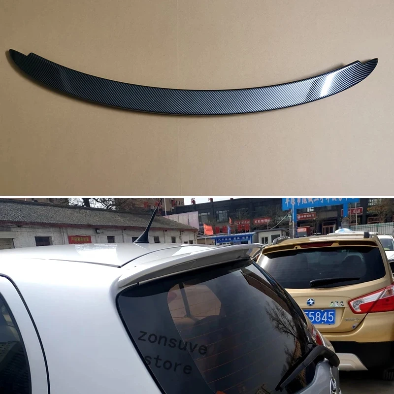 HIGH FLYING Para Ford Explorer U625 2020 2021 2022 Accesorios De Coche Consola Central Cambio De Marchas Cubierta De Marco Pegatinas De Ajuste ABS Fibra De Carbono Grano 2 Uds (no Se