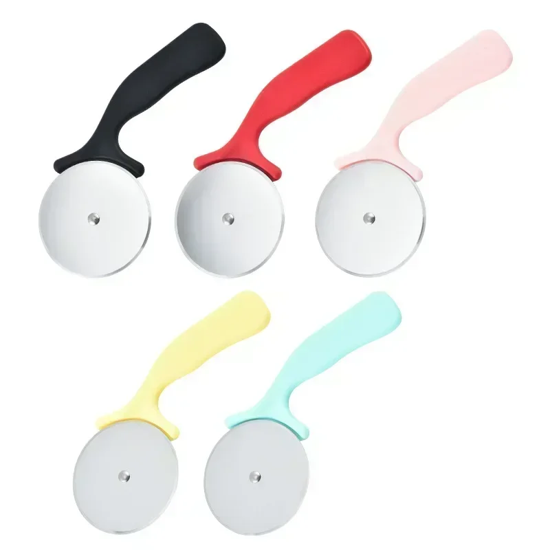 Stainless Steel Pizza Cutters Pastry Roller Cutter Pizzeria Knives Cookie Cake Rollers Wheel Scissor Bakeware Kitchen Accessory pizza cutter roller cutter pizza bakeware cake cutter pizza knife pizza roller