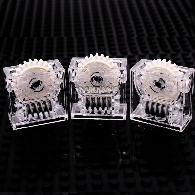 Marumine Building Block Technology Parts Machinery Automobile Gear Worm Brick MOC 76019 6588 4716 Assembly Accessories Gift Toy