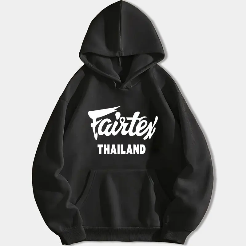 Fairtex Thailand Hipster Hoody Männer Frauen Herbst Winter Mode Warm Halten Mit Kapuze Pullover Muay Thai Kickboxen Casual Streetwear