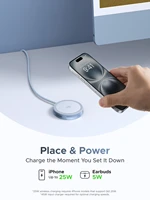 UGREEN Magflow Qi2 25W Wireless Charger For iPhone 17 16 Pro Max Fast Charging Qi2 Certified Magsafe Phone Charging Pad - Image 5