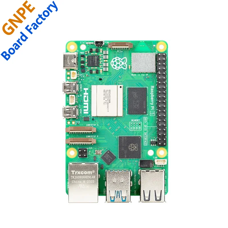 Raspberry Pi 5 Complete Full Kit PCIE-NVME-SSSD + LCD + CASE +