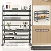 Thickened Foldable File Rack Metal File Frame Office Desktop Multi-Layer File Folder Storage Box Office Supplies Complete File 5