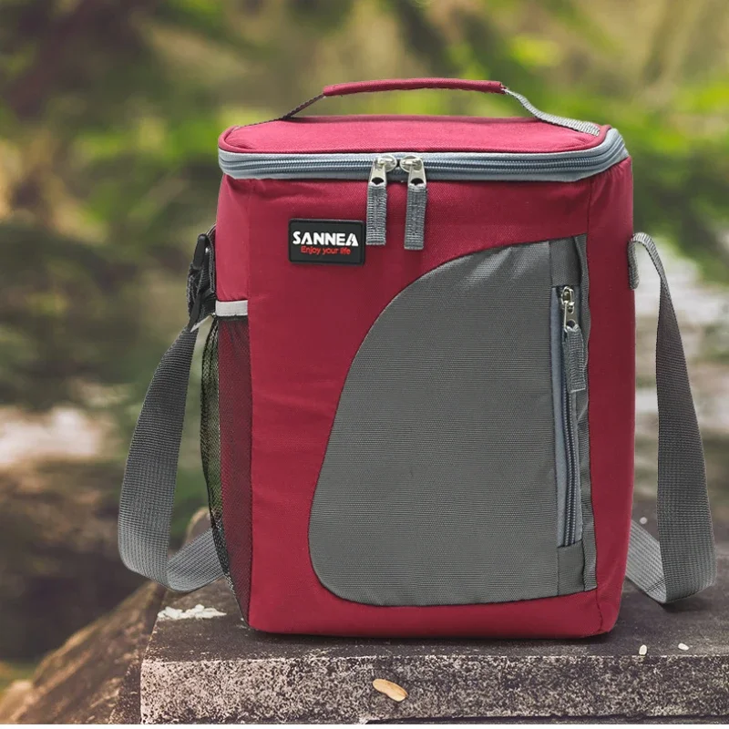 Camping Picnic Bag Portable Tourist Survival Gadget Basket Folding Waterproof Insulated Handbag Food Lunch Storage Cool Backpack