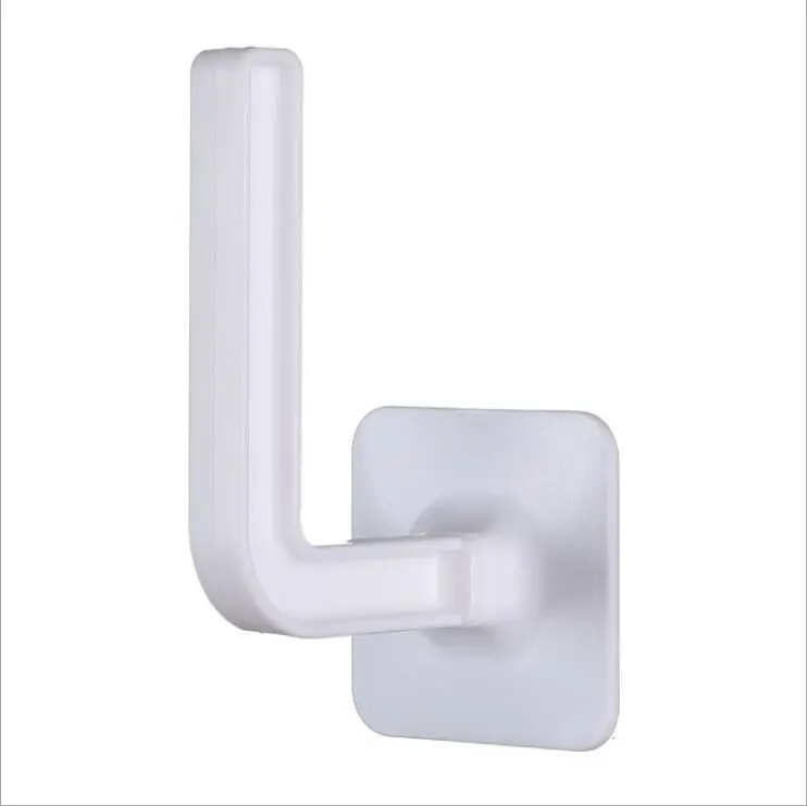 White Kitchen Hole-Free Hook Traceless Storage Rack Shelf Pot Cover Cup Rack Kitchen Holder