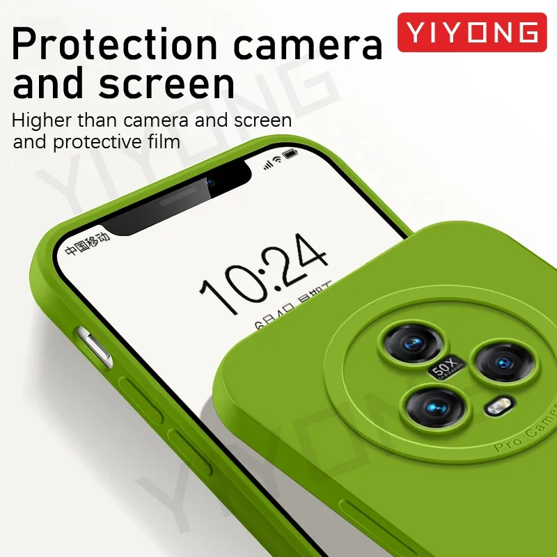 Magic Series Shockproof Silky Soft Liquid Silicone Phone Case by YIYONG