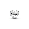 DIY Sparkling Gold Rose Gold Silver Heart Shape Charm Bead Fit Original 925 Sterling Silver Bracelet Women Fashion Jewelry Gift 6