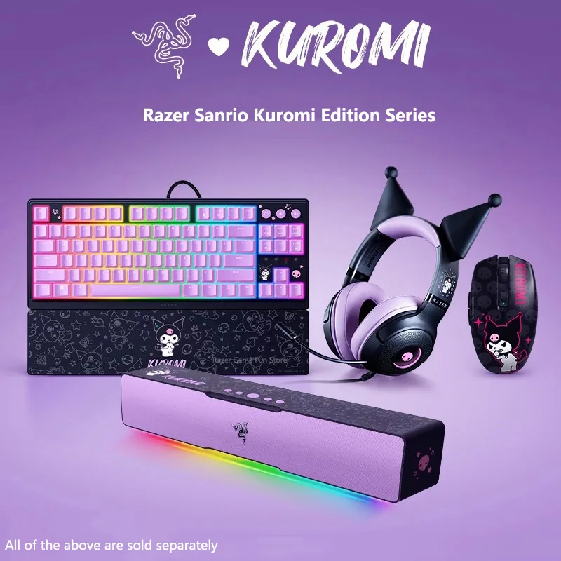 Razer サンリオ クロミ エディション ゲーミング キーボード ダーク