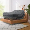 12 Inch Gel Memory Foam Medium-Firm Mattress in Box, Head/Foot Lift Sturdy Electric Smart Bed s Frame 1