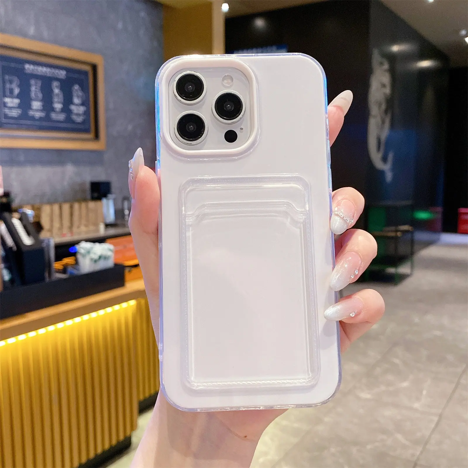 Candy Jelly Cute 2-in-1 Phone Case with Card Holder - Protective Cover