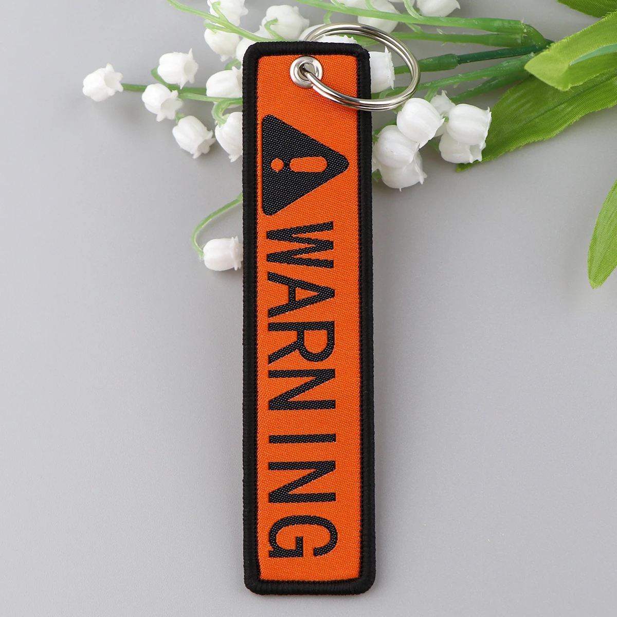 1pcs Computer Pop-up Window Embroidered Keys Tag Keychains Motorcycles Backpack Fashion Jewelry Key Ring Accessories