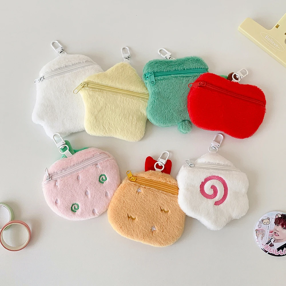 Kawaii الفراولة 65mm حاملي بطاقات الشارة أكياس الم...