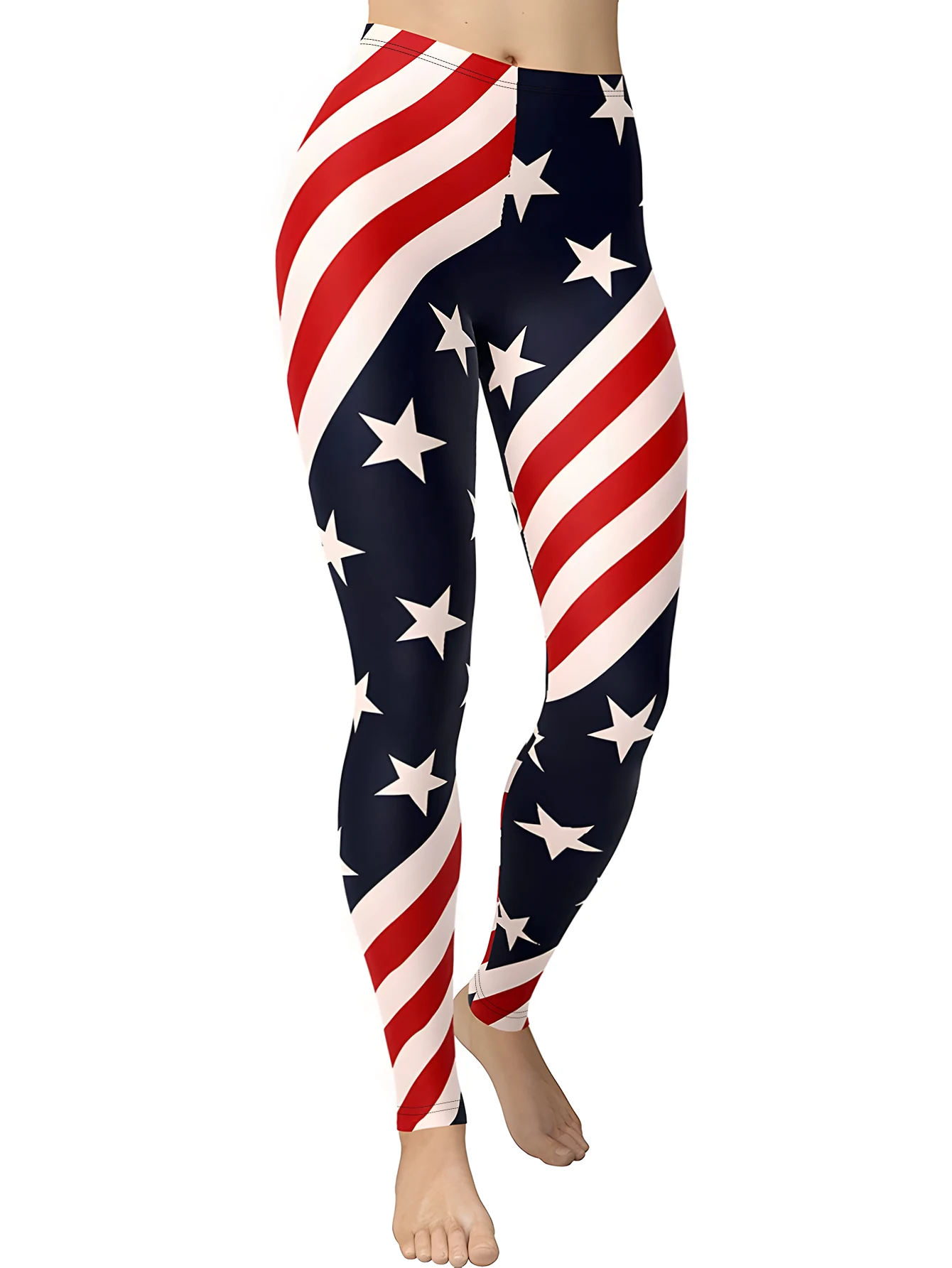 Womens Yoga Pants Gym Leggings High Waisted Elastic Leggings prints Buttocks Running Fitness Sports Casual Pants Sports Wear 2
