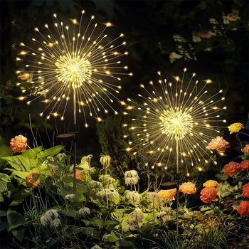 Solar LED Firework Fairy Lights 1