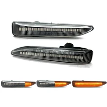 

For 2002-2008 BMW 7 Series E65 E66 E67 745i 745Li 750i 750Li Dynamic Amber LED Side Marker Blinker Lights Indicator Signal Lamp