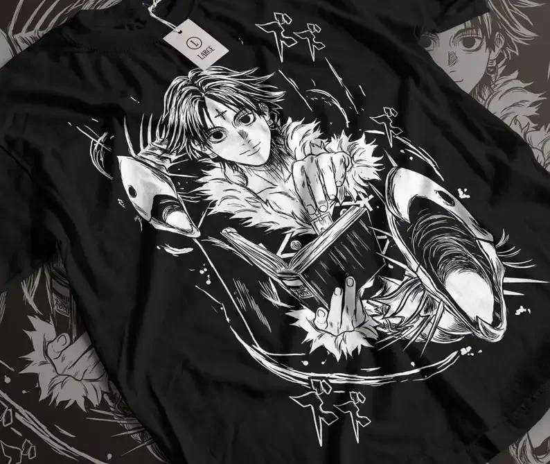 

Unisex Horror Manga Creepy Girl T-Shirt, Dark Anime Gothic T-Shirt
