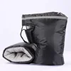 Winter Outdoor Motorcycle Handlebar Gloves Winter Hand Protector Windproof Liner Warm Motorbike Scooter Handle Cover Gloves 2Pcs 4