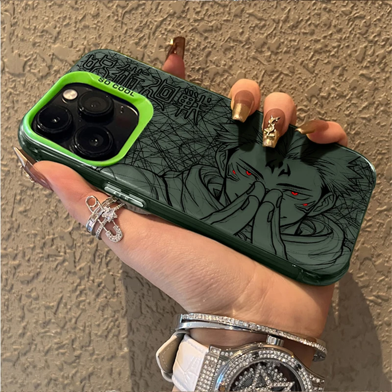 Chaotic Line Art Case featuring Satoru Gojo & Ryomen Sukuna