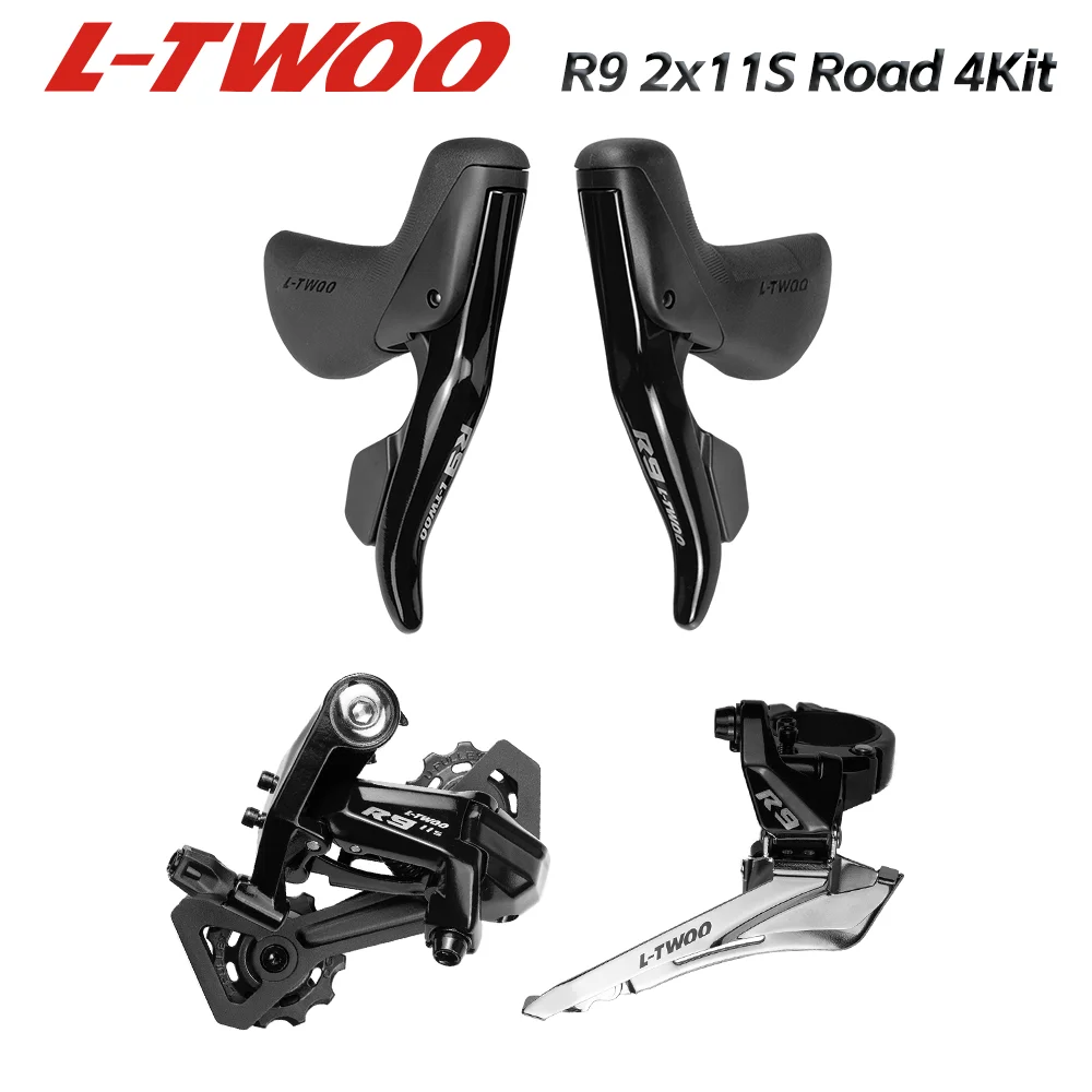 LTWOO R9 2x11 Speed, 22s Road Groupset, Shifter + Rear Derailleurs