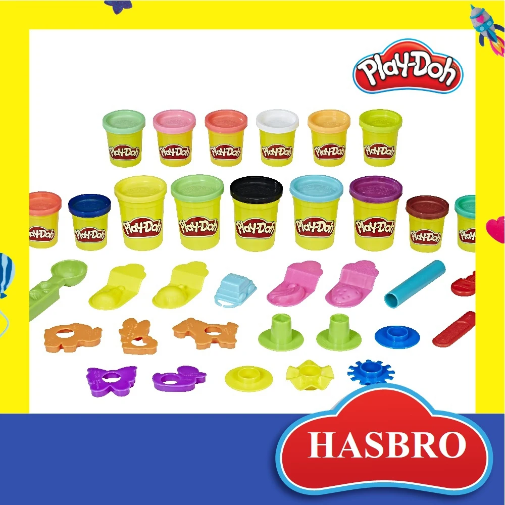 Игровой набор Плей-до Горы цвета | Игрушки и хобби